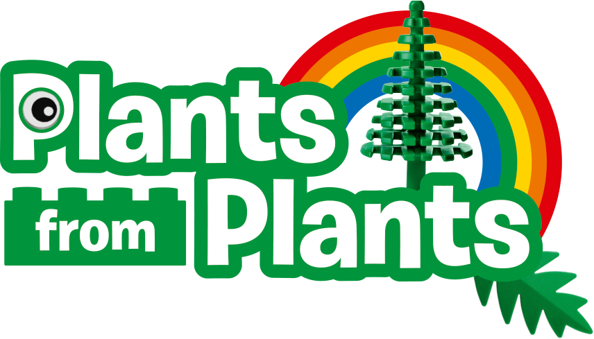 The First Lego® Plants Made From Plants Have Arrived - Lego Plants From Plants Logo (856x489), Png Download