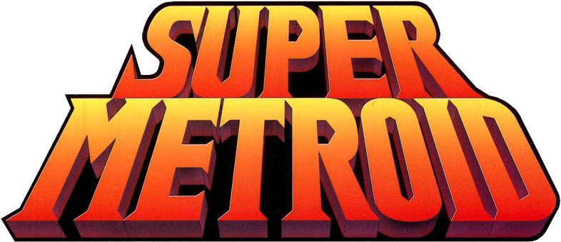 Super Nintendo Logo Png - Super Metroid Logo Png (800x350), Png Download