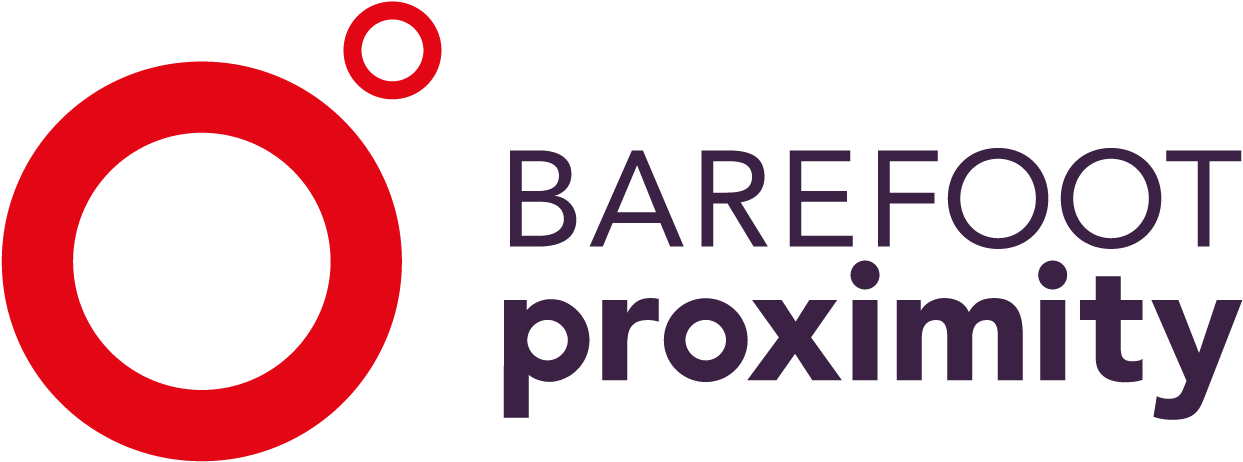 Free Petsmart Logo Png - Barefoot Proximity Logo (1434x595), Png Download