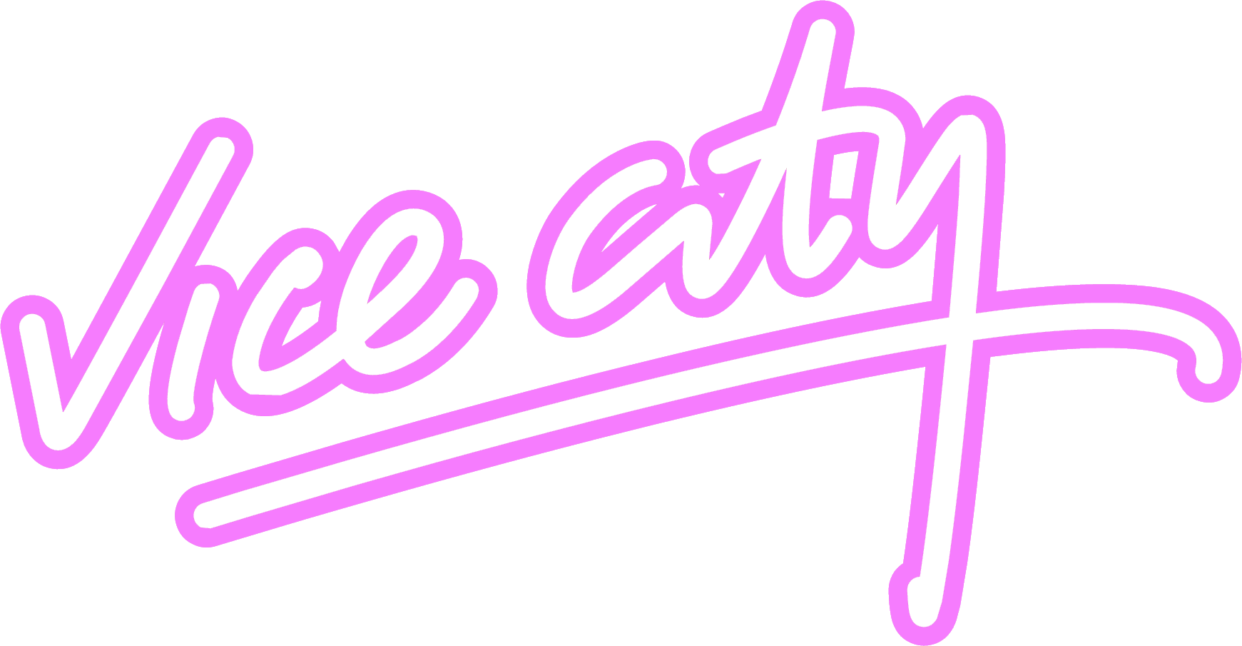 Does This Work For You - Vice City Logo Png (1741x905), Png Download