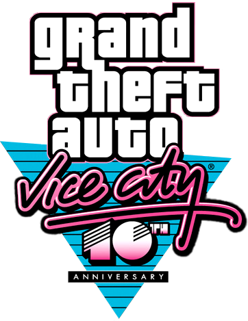 Grand Theft Auto - Grand Theft Auto Vice City 10th Anniversary (362x469), Png Download