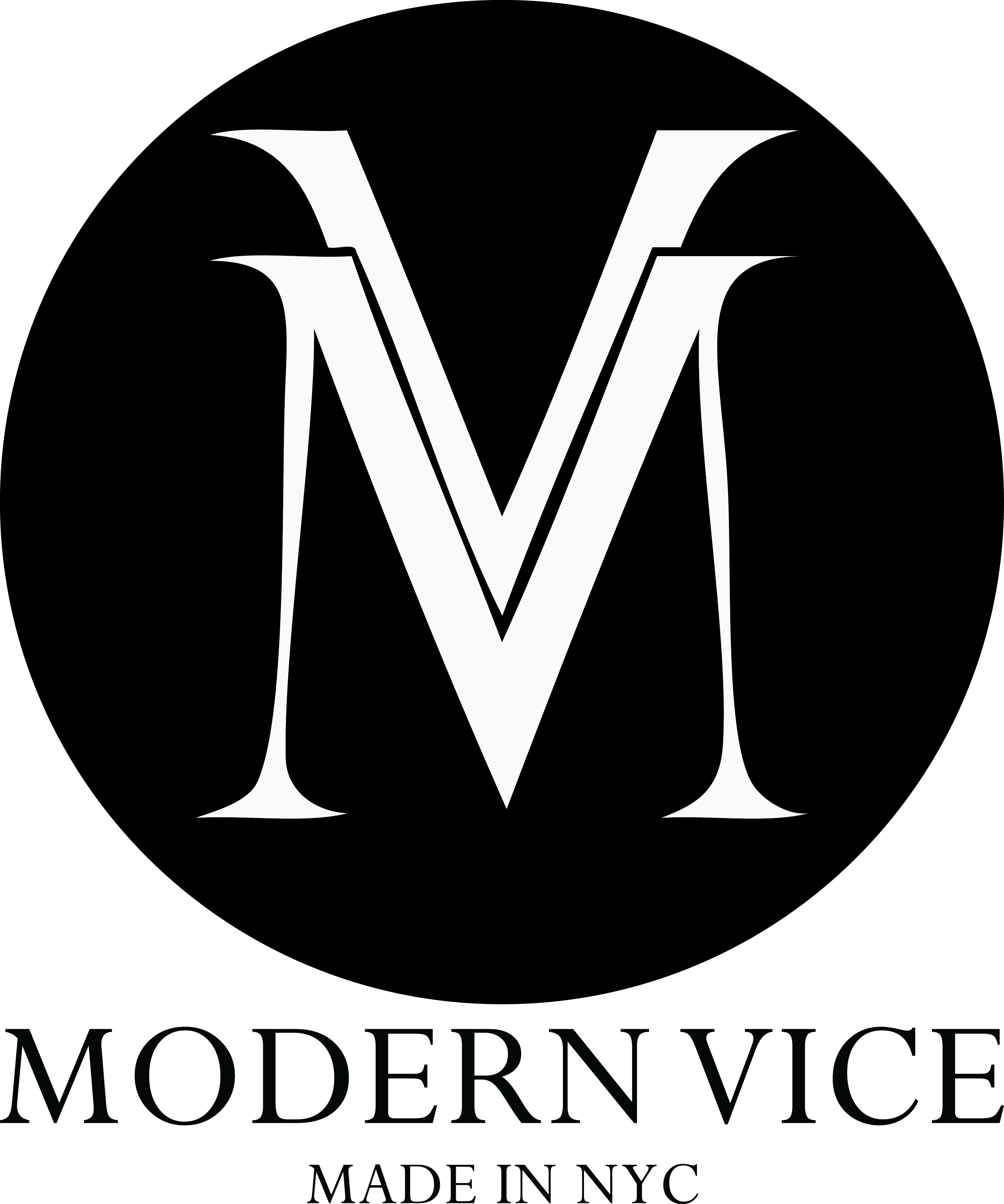 Hand Crafted Designer Footwear Made In Nyc - Modern Vice Logo (2670x3201), Png Download