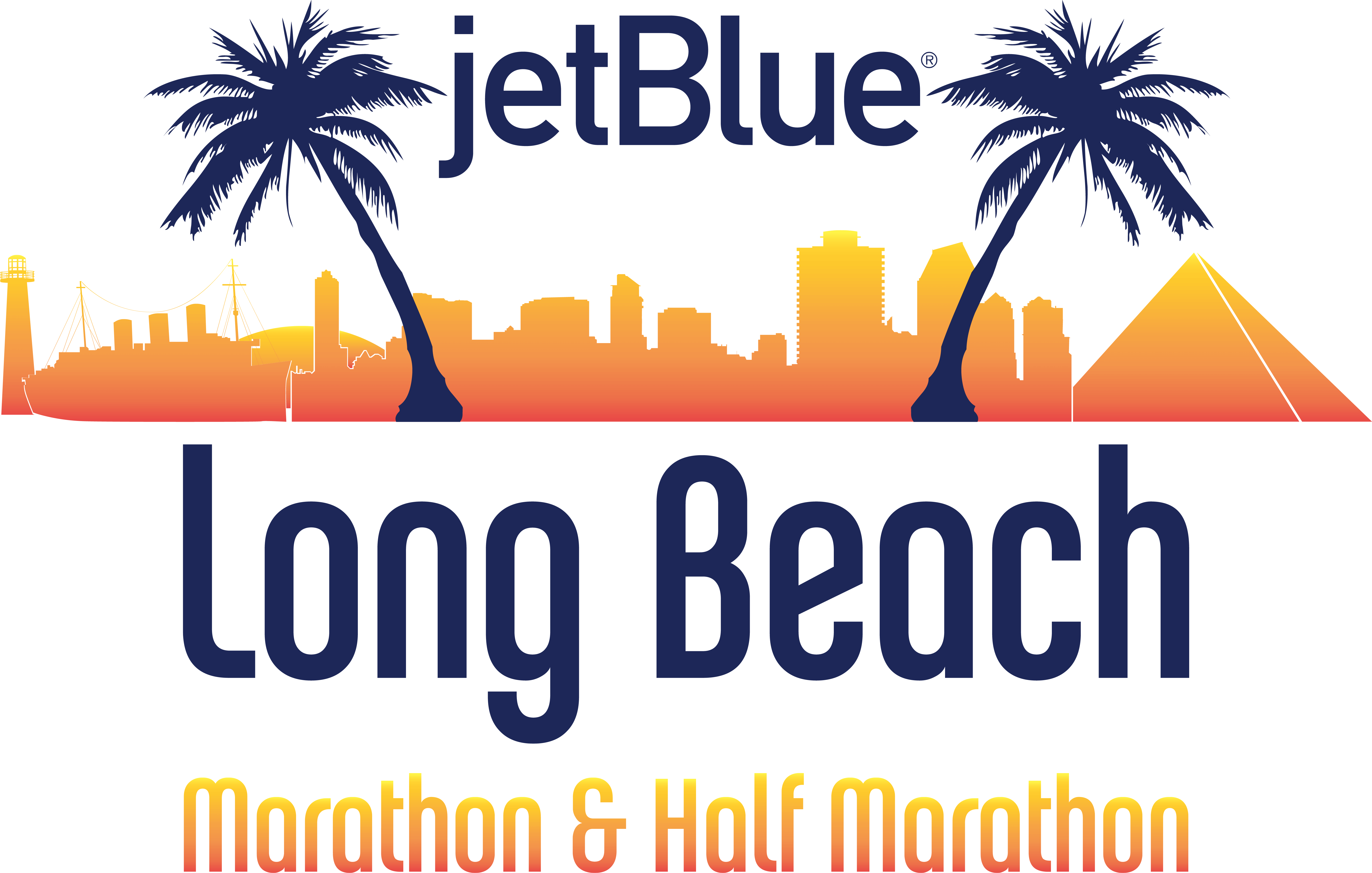 Jetblue Long Beach Marathon - Long Beach Marathon 2017 (6154x3916), Png Download