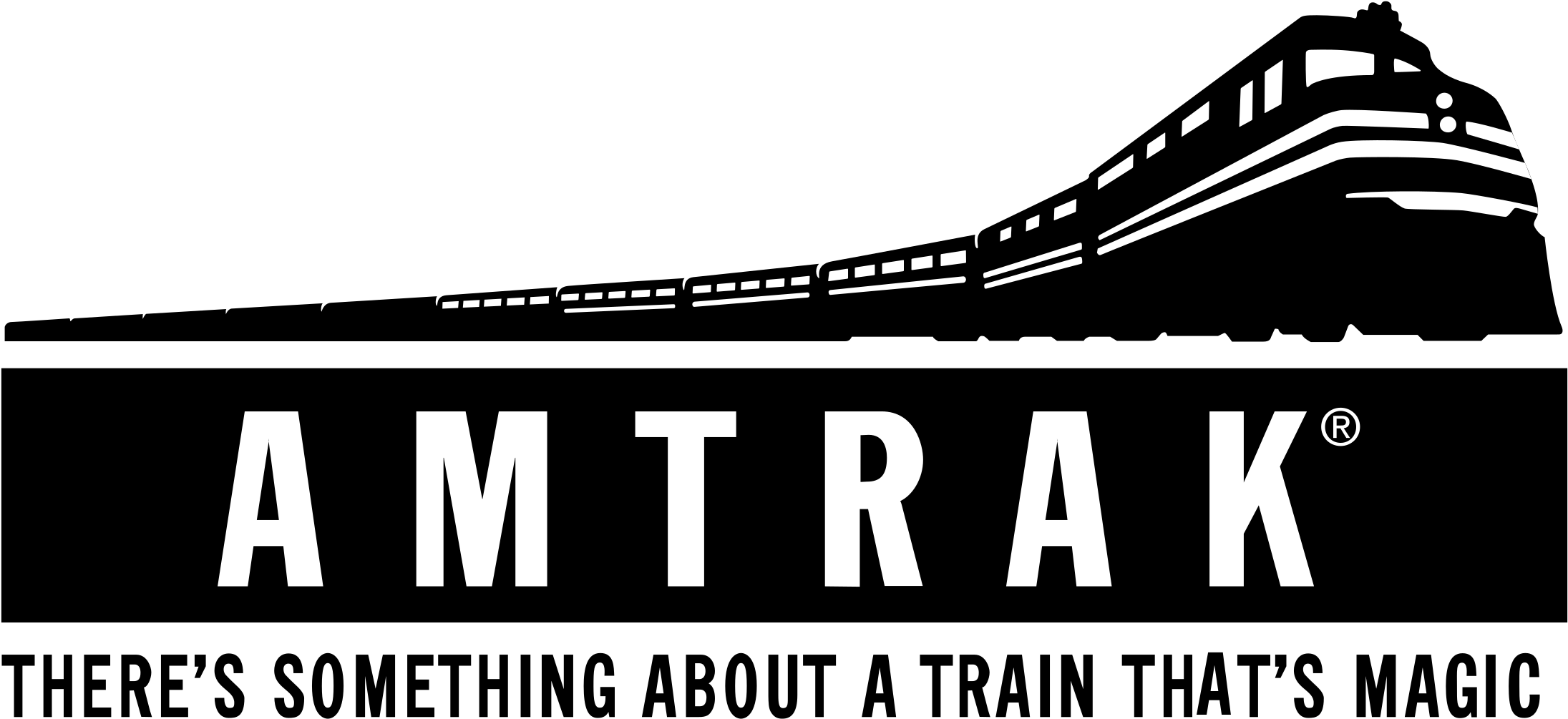 Amtrak Logo Png Transparent - Amtrak Clip Art Free (2400x2400), Png Download