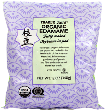 What A Dietitian Buys At Trader Joe's - Trader Joe's Lightly Salted Edamame (355x416), Png Download