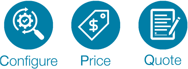 Vendavo Positioned In The Niche Players Quadrant Of - Configure Price Quote Logo (763x292), Png Download