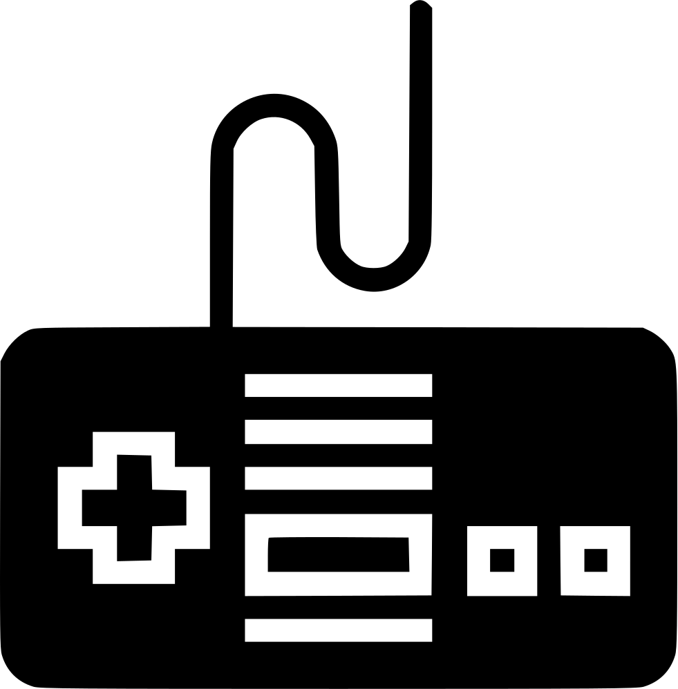 Nes Controller Comments - Sega Controller Svg (981x998), Png Download
