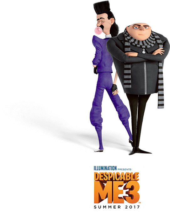 Despicable Me 3 Characters - Pez Candy Pez Despicable Me 3 Felonious Gru Dispenser (542x676), Png Download