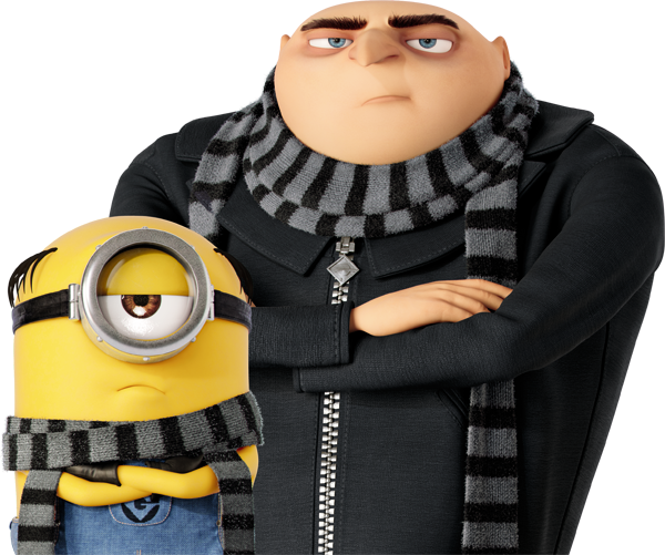Despicable Me, Minion Made, And All Related Marks And - Despicable Me 3 2018 Poster Calendar (600x501), Png Download
