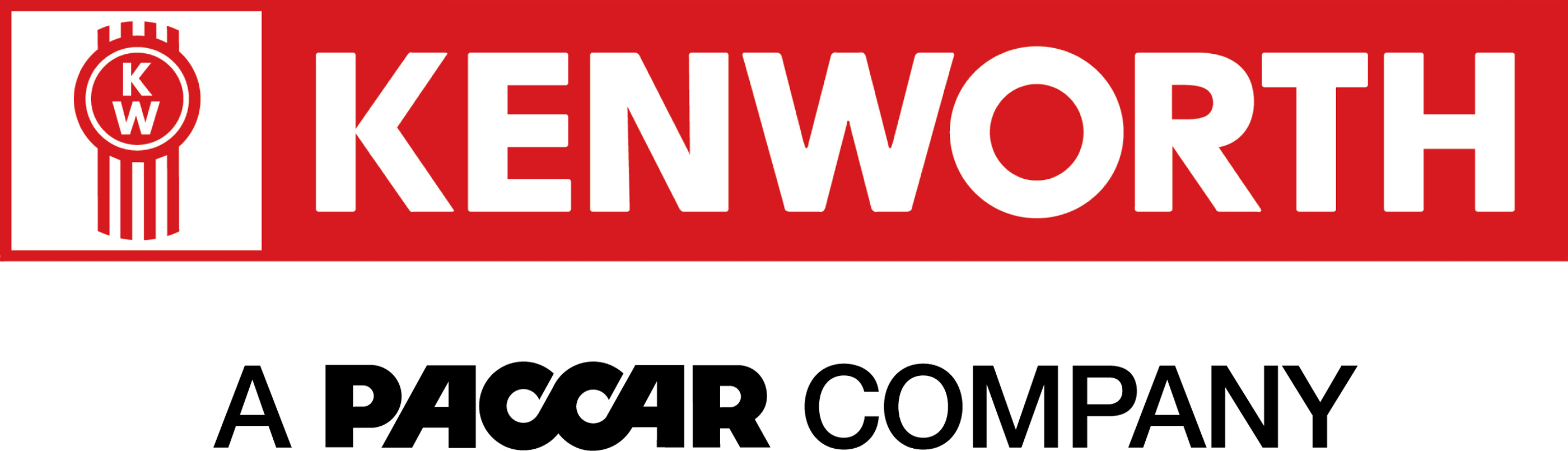 Kenworth Logos - Genuine Kenworth Mudflap-rubber,white/red 24" X 30" (2800x805), Png Download