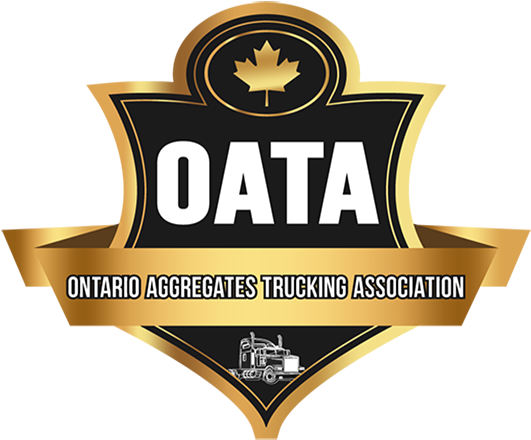Ontario Aggregate Trucking Association - Illustration (570x470), Png Download