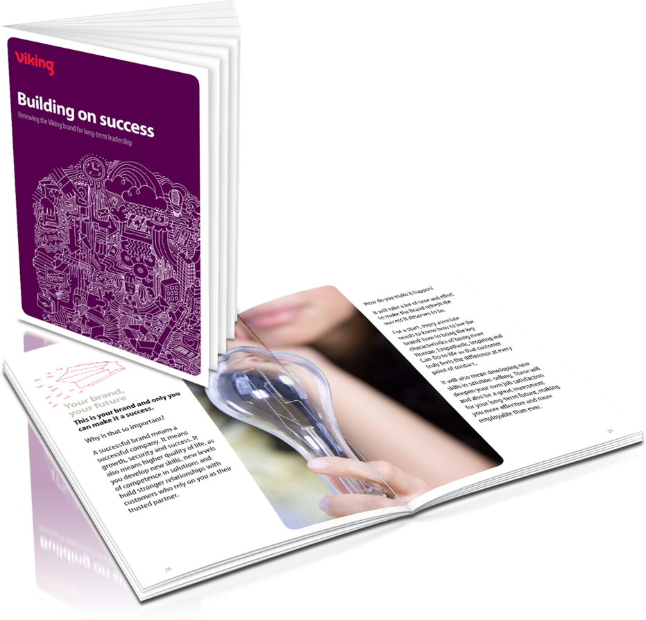 Internal Rebranding Campaign - Brochure (931x894), Png Download
