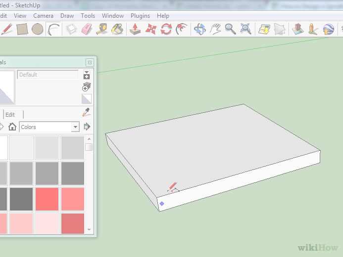 Image Titled Design A Spindleback Chair Using Sketchup - Google Sketchup (693x520), Png Download