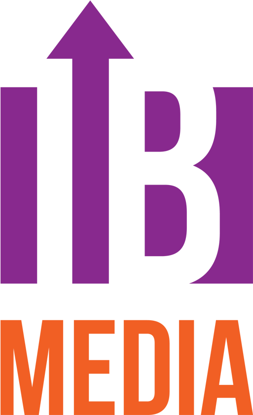 Ib Media Logo Purple Orange Stacked - Media Relationship (1080x1080), Png Download