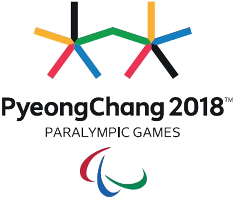 Pyeongchang 2018 Olympics Logo Transparent Image - 2018 Paralympics (473x403), Png Download