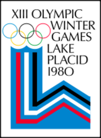 Opening Ceremony For Lake Placid, Ny Winter Olympics - Olympic Games Lake Placid (350x480), Png Download