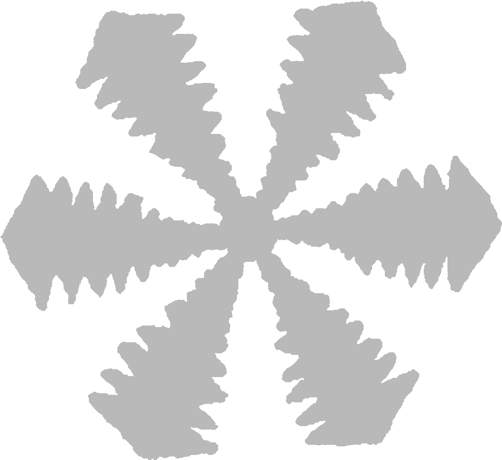 Christmas Snowflake Clipart Download - Vector Graphics (1224x1174), Png Download