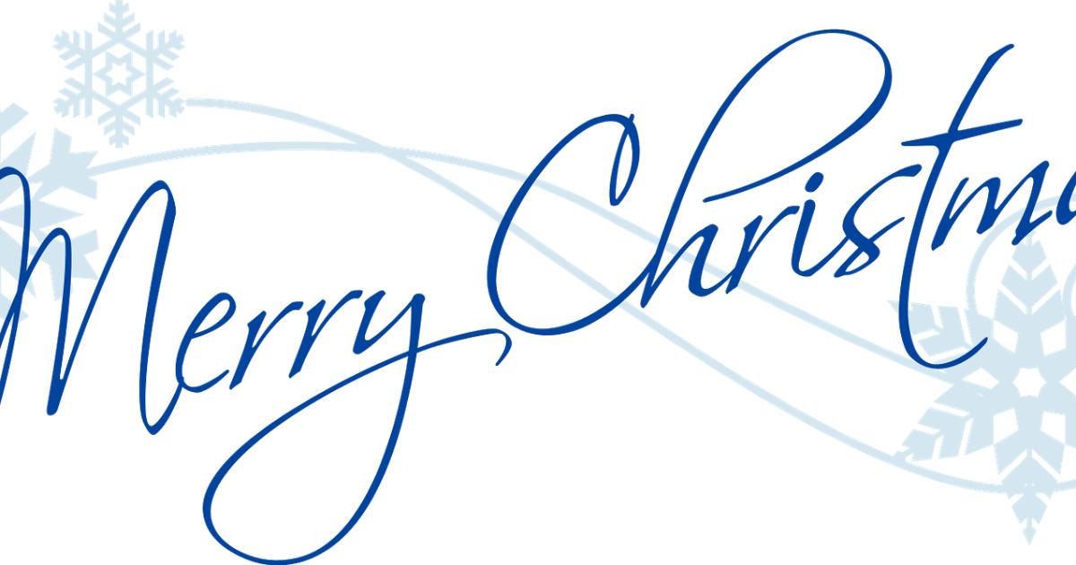 Blend De Navidad - Merry Christmas Text Png (1200x630), Png Download