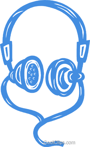Headphones - Head Phone Clip Art (295x480), Png Download