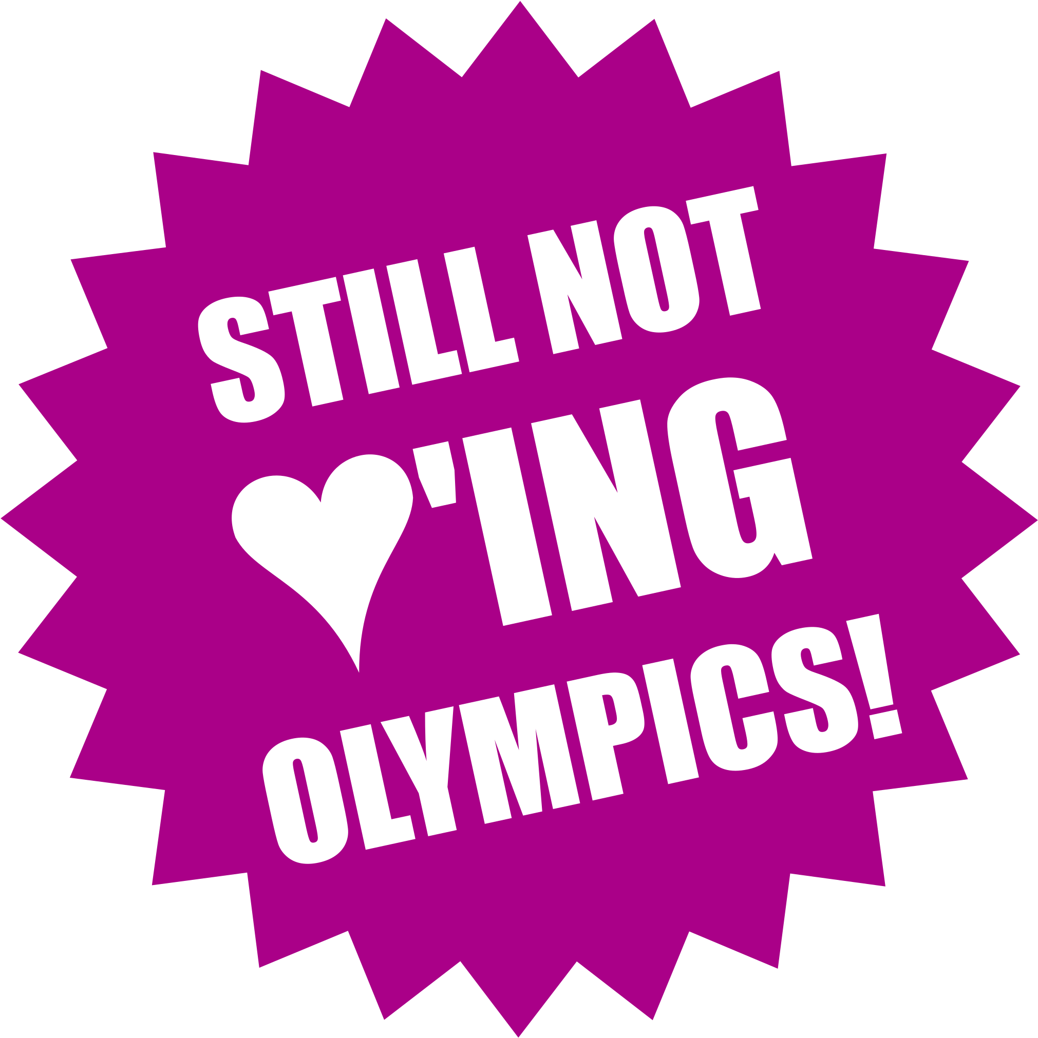 This Free Icons Png Design Of Still Not Loving Olympics (2400x2400), Png Download