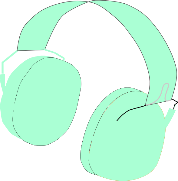 How To Set Use Headphone Svg Vector (588x596), Png Download