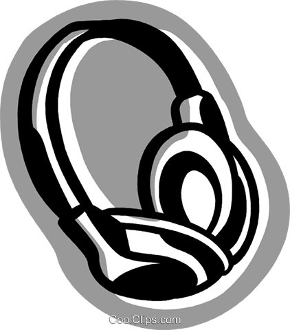 Headphones - Illustration (422x480), Png Download