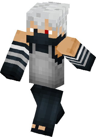 Anbu Kakashi Skin - Skin Do Kakashi Para Minecraft (317x453), Png Download