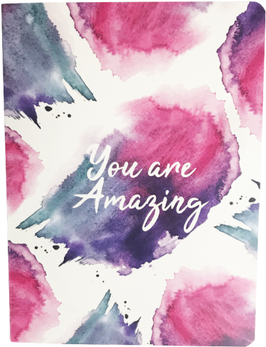You Are Amazing Wc Journal A6 - Watercolor Paint (500x500), Png Download