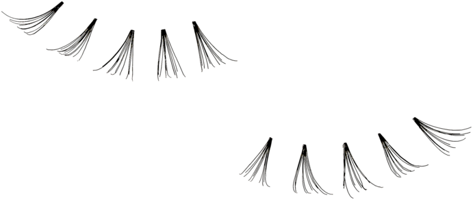 Best False Lashes - Ardell Individuals (696x696), Png Download