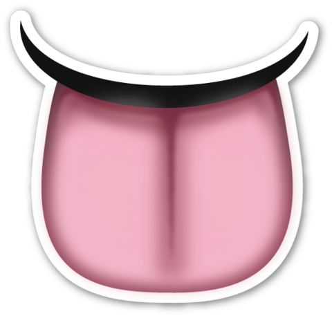 Tongue Png - Ice Cream Png Emoji (480x457), Png Download