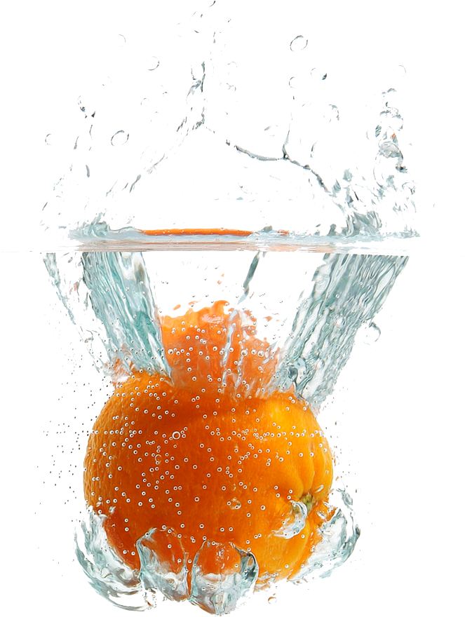 Fruit Water Splash Free Png Image - Swiss Botany Vitamin C 20% (1277x885), Png Download