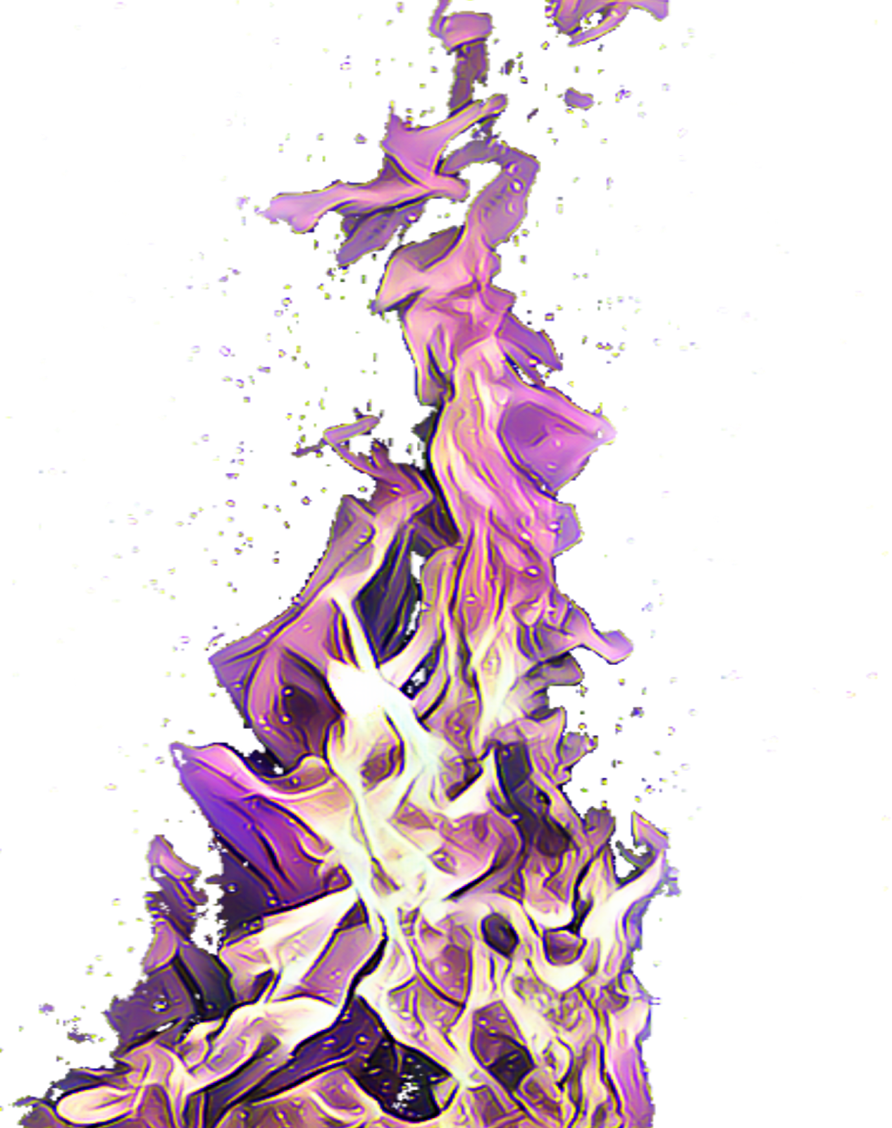 Clip Art On Transparent Backgrounds Free To - Fire (1266x1600), Png Download