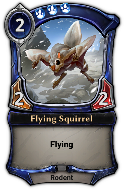 Flying Squirrel - Kenna Shaman Of The Scale (529x801), Png Download