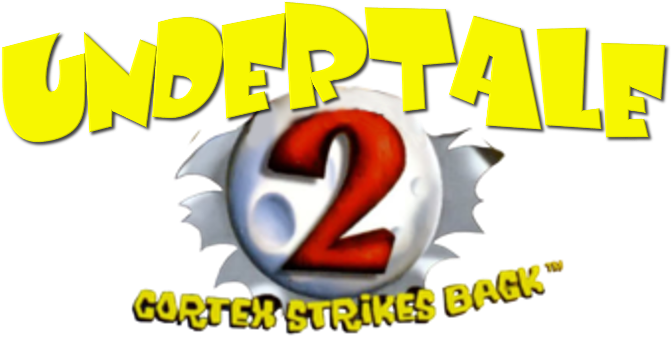Cortex Strikes Back - Crash Bandicoot 2 Logo Png (1368x782), Png Download
