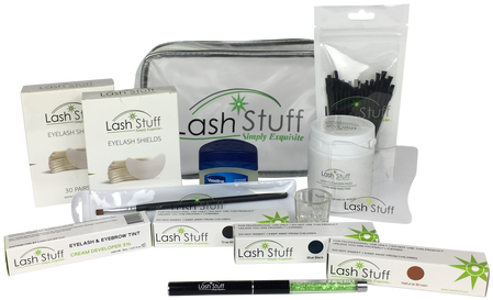 Eyelash & Eyebrow Tint Kit By Lash Stuff - Eyelash (500x500), Png Download