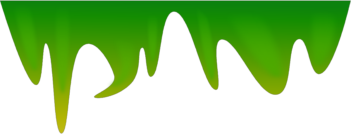 Slime - Cartoon Slime Png (1000x380), Png Download