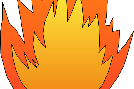 Clip Art Library Stock Download Wallpaper Smore Full - Clipart Fire (450x300), Png Download