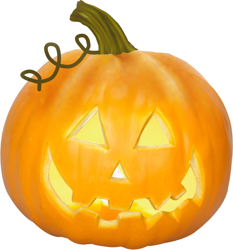 October Clipart Giant Pumpkin - Gemmy 9 Inch Lighted Pumpkins Assortment 2 Styles (784x840), Png Download