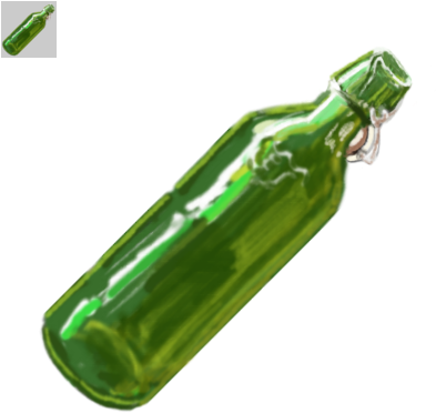 Empty Beer Bottle Png - Beer Bottle Open Png (500x500), Png Download