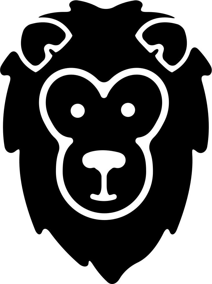 Lion Head - - Svg Lion (731x981), Png Download