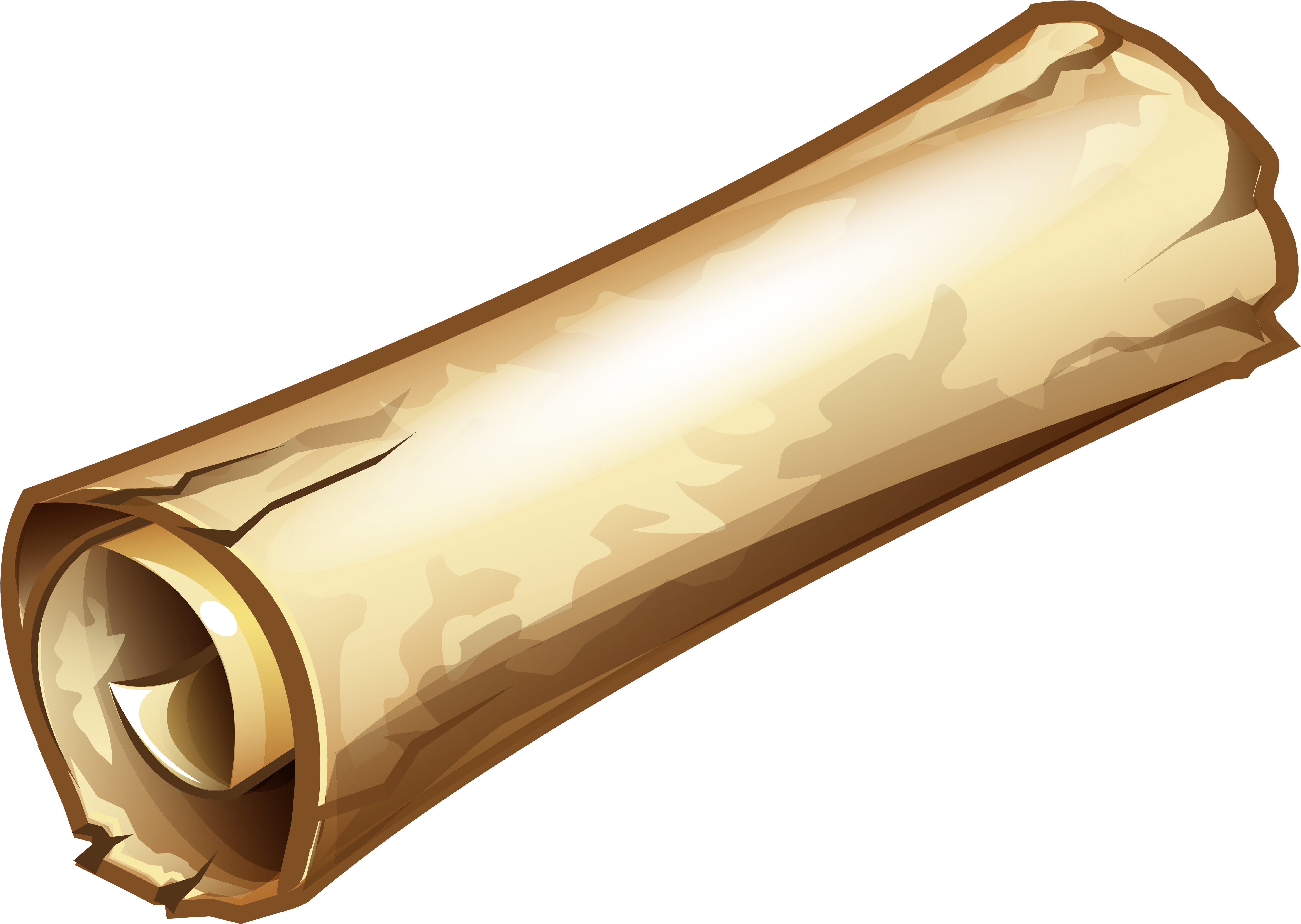 Scroll Png (6296x4509), Png Download