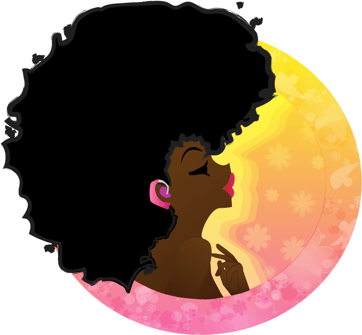 Black Woman With Afro Png Clip Art Library Stock - Black Pride (1024x768), Png Download