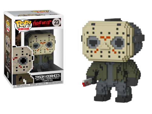 Funko Pop Jason Voorhees 8 Bit (500x500), Png Download