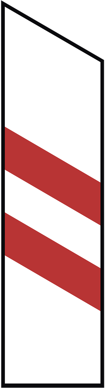 Warning Road Sign Danger Traffic Transparent Image - Traffic Sign (640x1280), Png Download