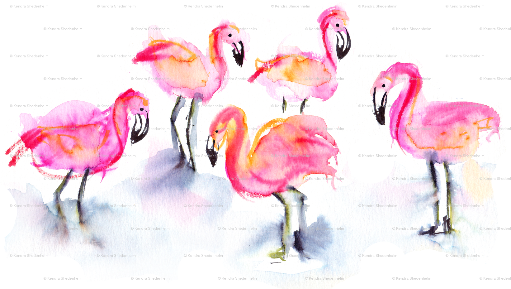 Greater Flamingo (1640x942), Png Download