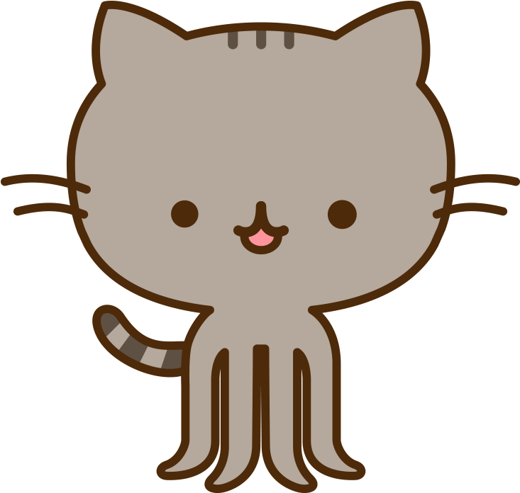 The Pusheencat - Pusheen (896x896), Png Download