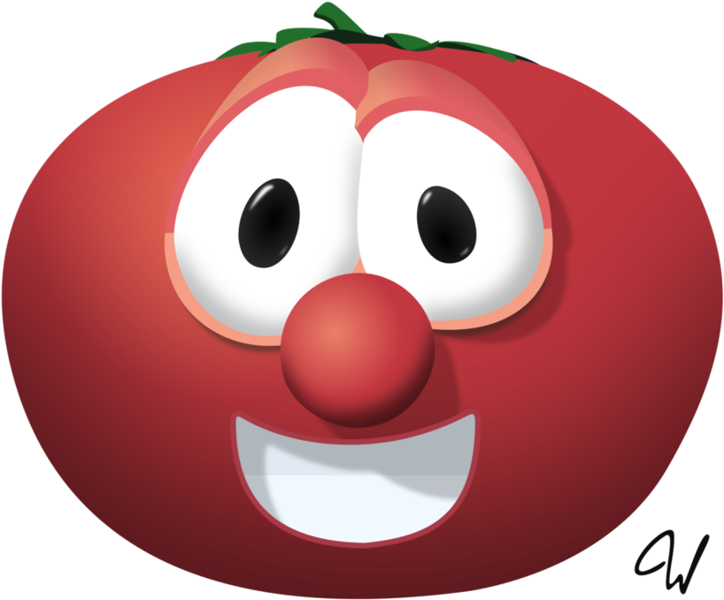 Bob The Tomato By Maribakumon-d9apy4v - Veggie Tales God Made You (1005x795), Png Download