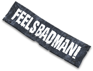 Feels Bad Man Recipe - Label (360x360), Png Download