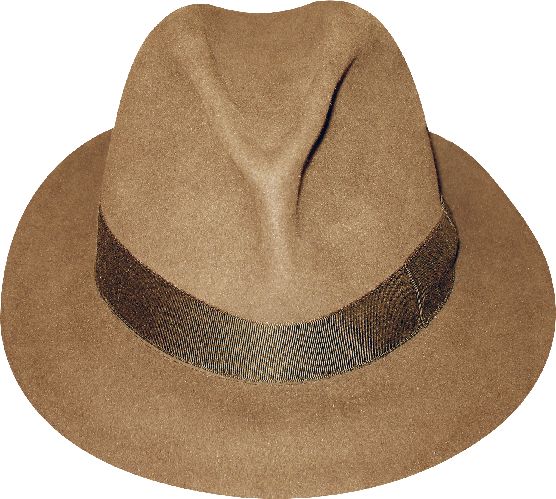 File - Hatt2 - Brown Fedora Png (1952x1732), Png Download