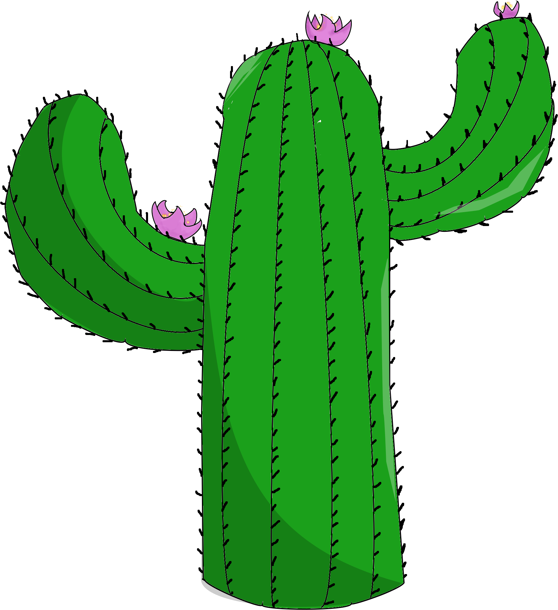 Cactus - Cactus Png (2322x4128), Png Download